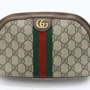 GUCCI Ophidia GG Supreme Cosmetic Bag Pouch
